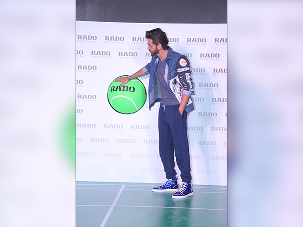 hrithik roshan at rado sportswear launch