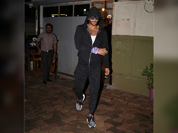 ranveer singh at a salon