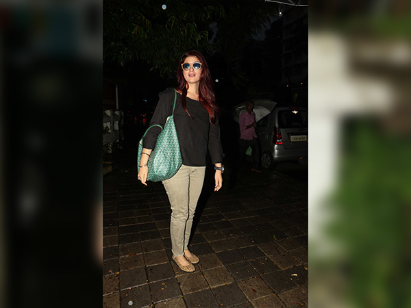 twinkle khanna spotted in mumbai
