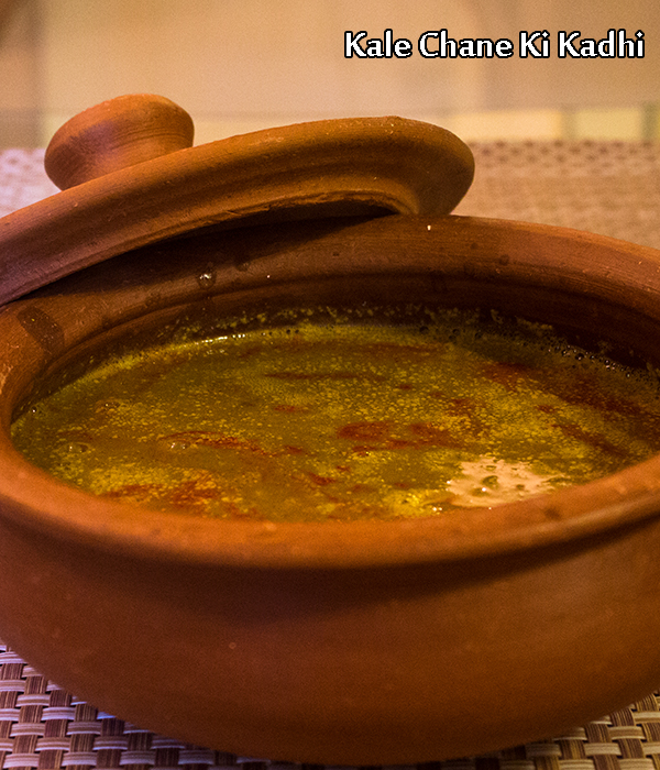 kala chana kadhi recipe