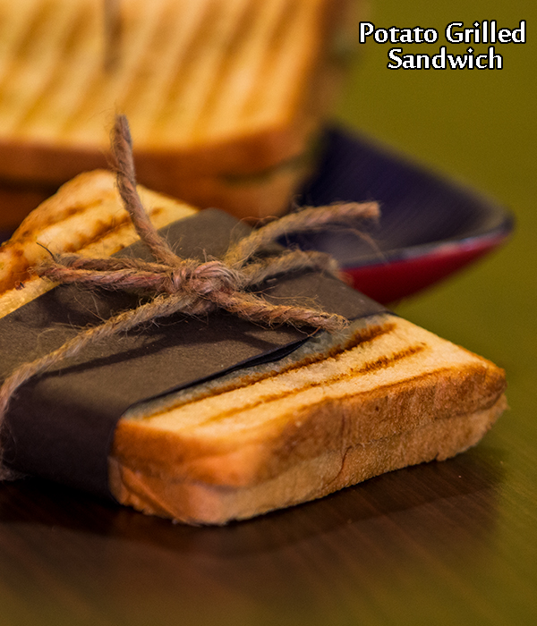 Potato grilled sandwich recipe