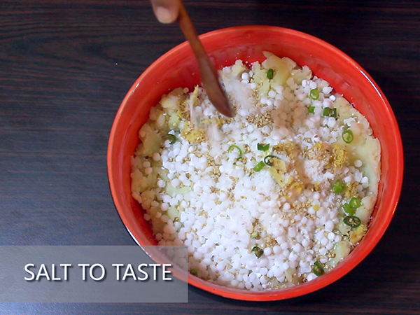 sabudana tikki recipe