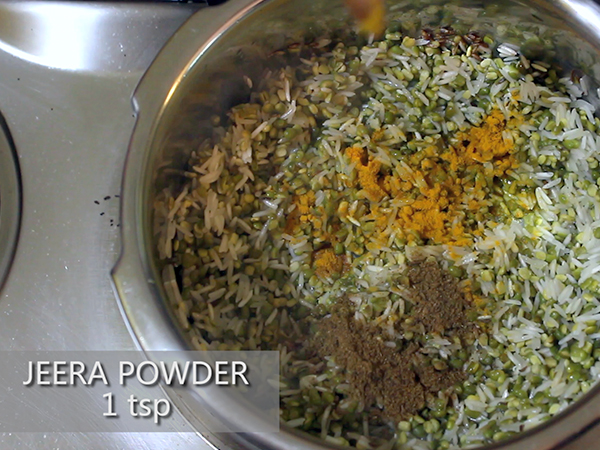 moong dal khichdi recipe