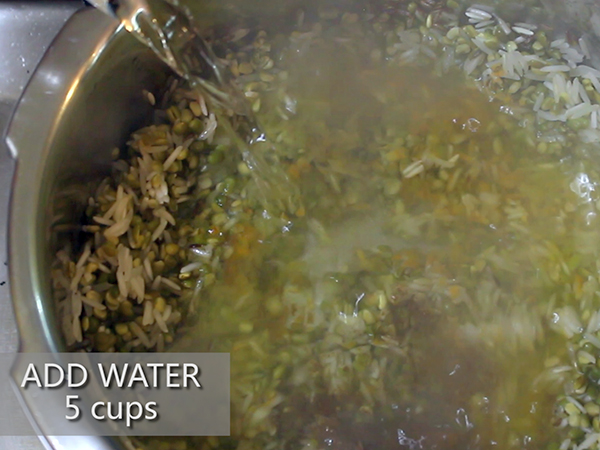 moong dal khichdi recipe