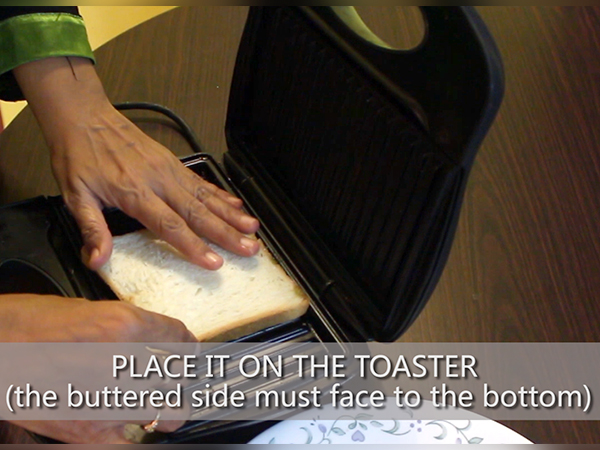 Potato grilled sandwich recipe