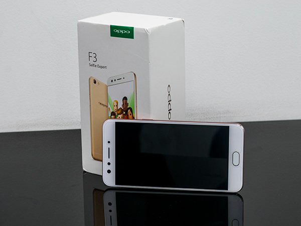 OPPO F3 Rose Gold