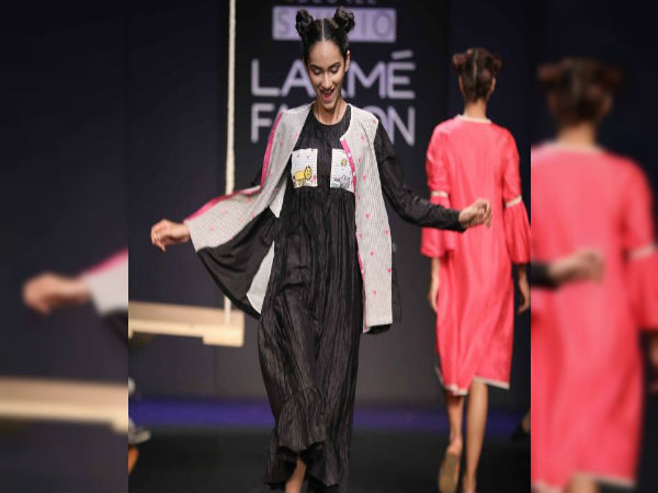 Sanya Malhotra At Lakme Fashion Week