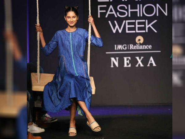 Sanya Malhotra At Lakme Fashion Week