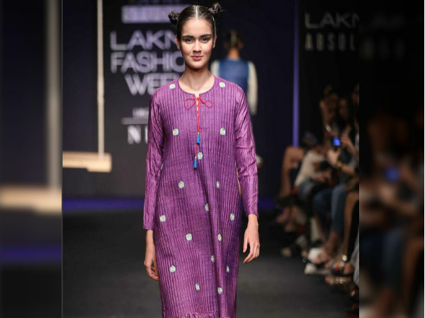 Sanya Malhotra At Lakme Fashion Week
