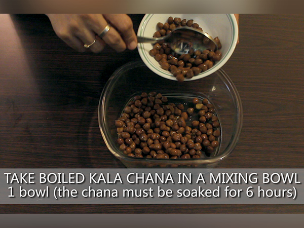 kala chana chaat recipe