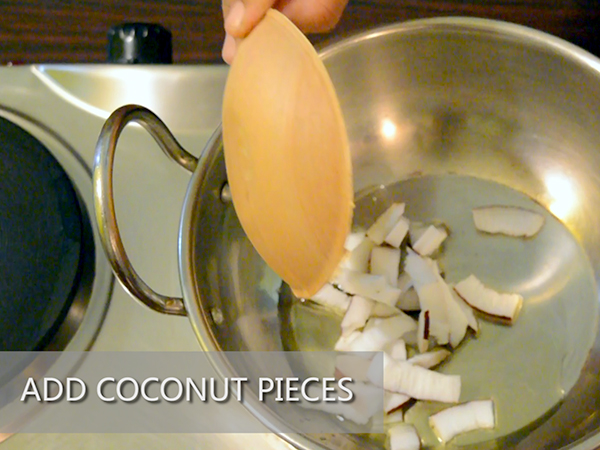 narkel diye cholar dal recipe