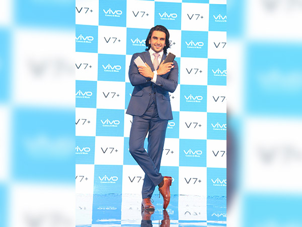 ranveer singh at vivo v7 launch
