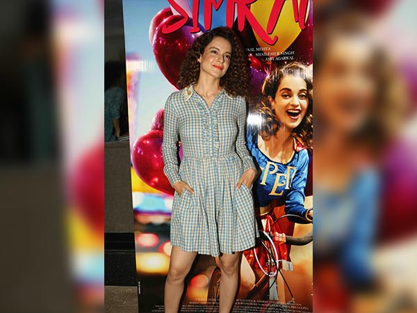 kangana ranaut at simran premiere kangana ranaut at simran premiere