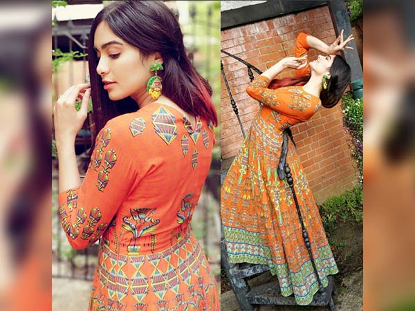 adah sharma in traditional attire