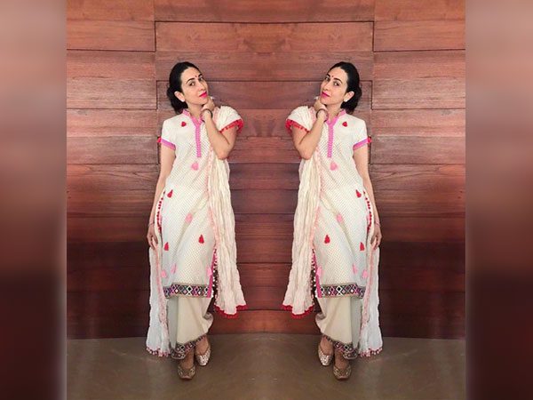 karisma Kapoor in traditional attires