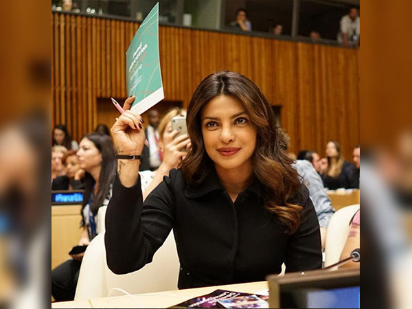 priyanka chopra at unicef event