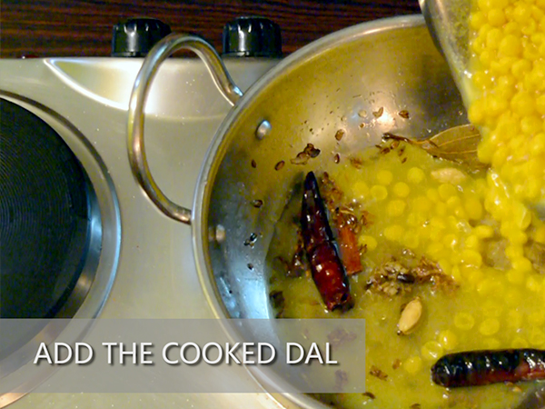 narkel diye cholar dal recipe