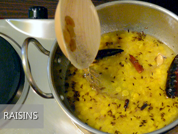 narkel diye cholar dal recipe