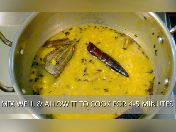 narkel diye cholar dal recipe