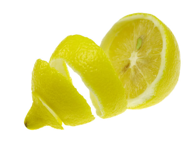Lemon Peel For Skin Use II : Scrubber