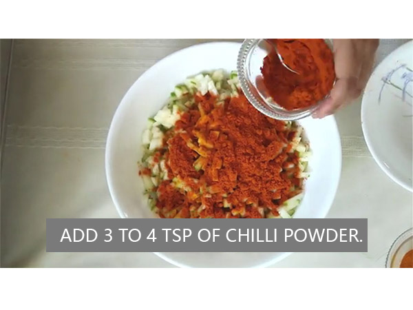 Raw mango pickle recipe