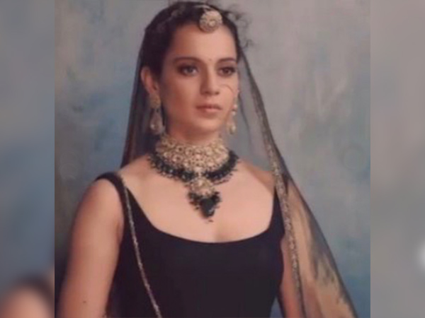 kangana ranaut on bazaar bride cover
