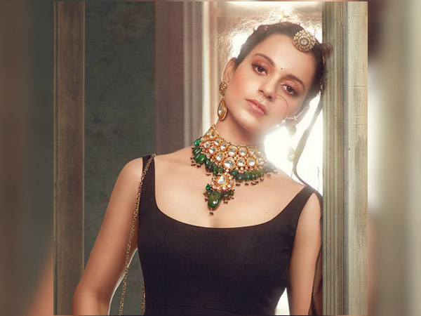 kangana ranaut on bazaar bride cover