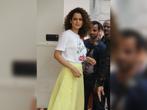 kangana ranaut during simran promotions