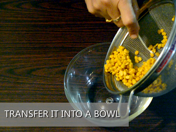 narkel diye cholar dal recipe