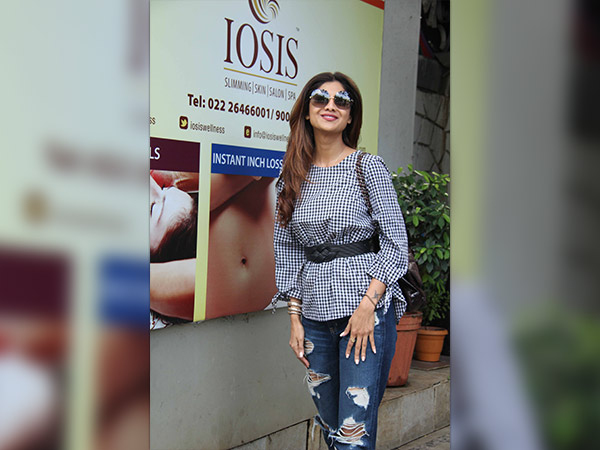shilpa shetty at bandra,