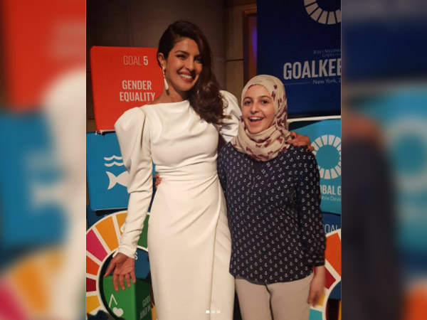 priyanka chopra at global goal awards