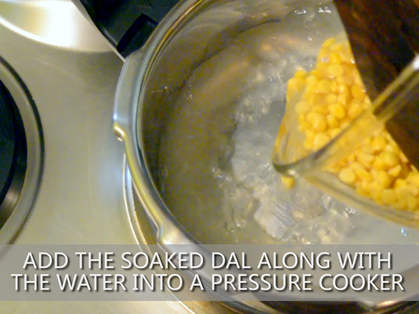 narkel diye cholar dal recipe