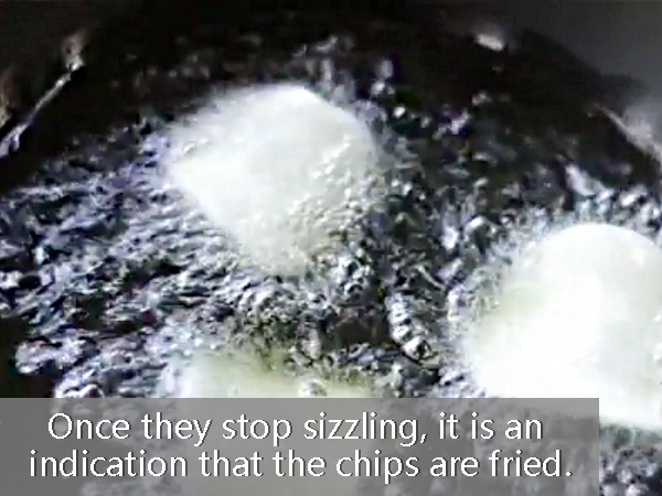 Tapioca Chips recipe