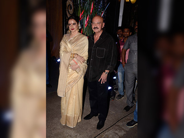 celebrities at rakesh roshan's birthday party