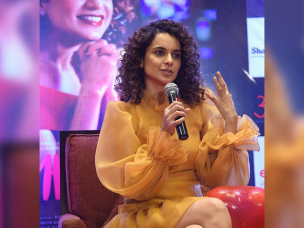 kangana ranaut in bengaluru for simran promotions