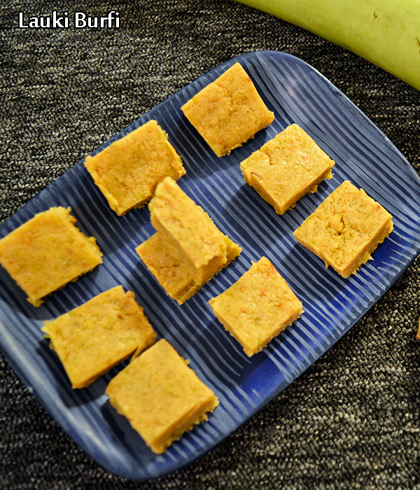 lauki burfi recipe