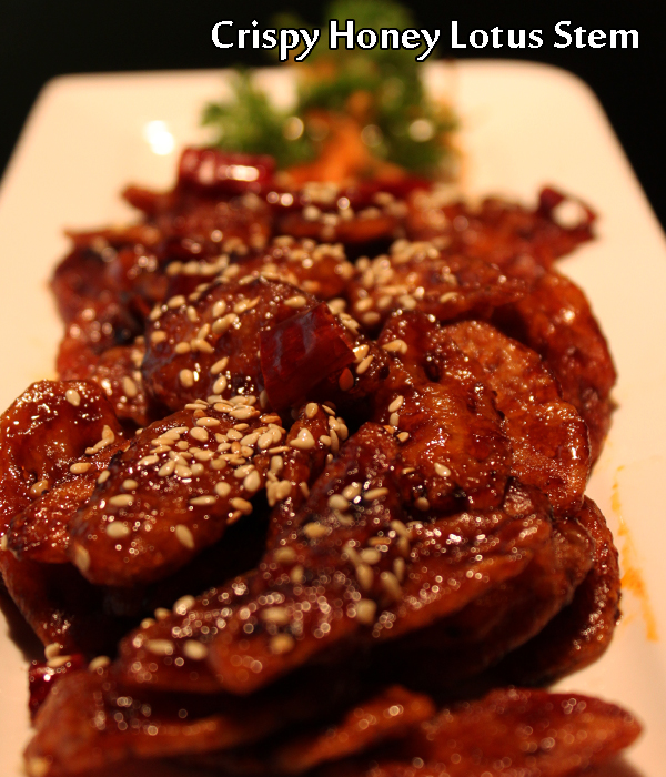 crispy honey lotus stem recipe