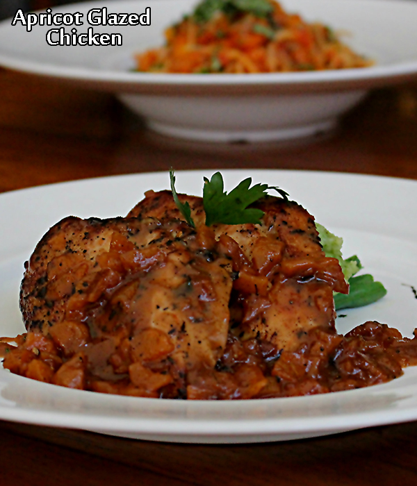 apricot glazed chicken recipe