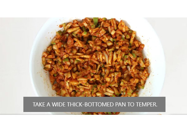 Raw mango pickle recipe