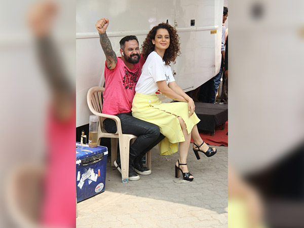 kangana ranaut during simran promotions