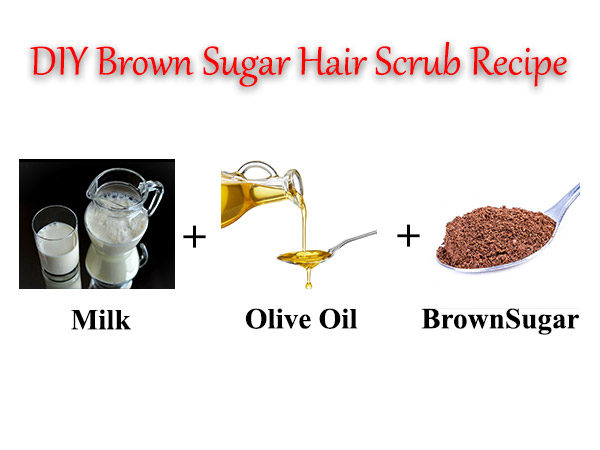 brown sugar based hair scrub recipes