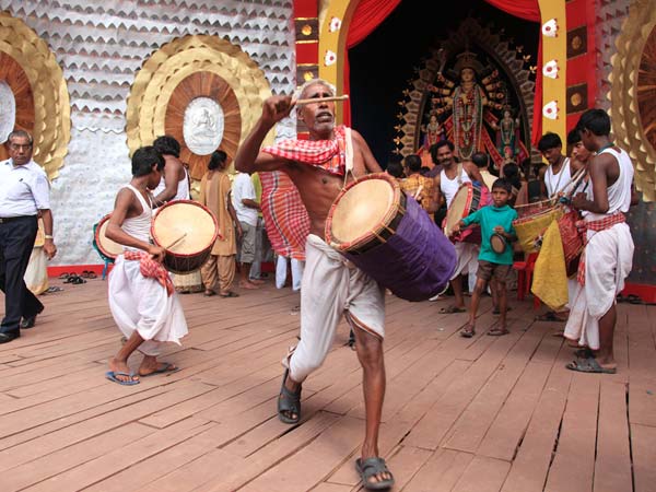 durga puja pandals