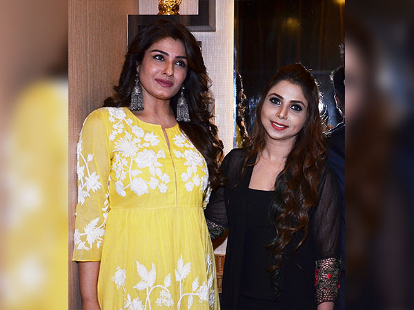 raveena tandon at the thai villa inauguration raveena tandon at the thai villa inauguration