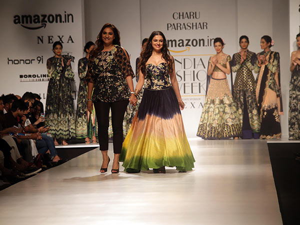 divya khosla kumar at amazon india fashion week