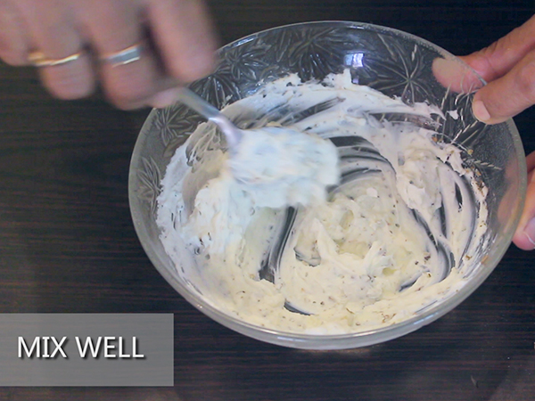 hung curd dip recipe