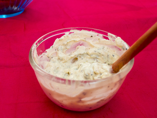 hung curd dip recipe