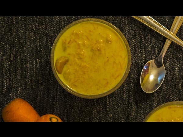 carrot kheer recipe