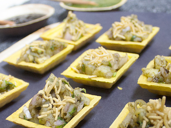 canapes chaat recipe