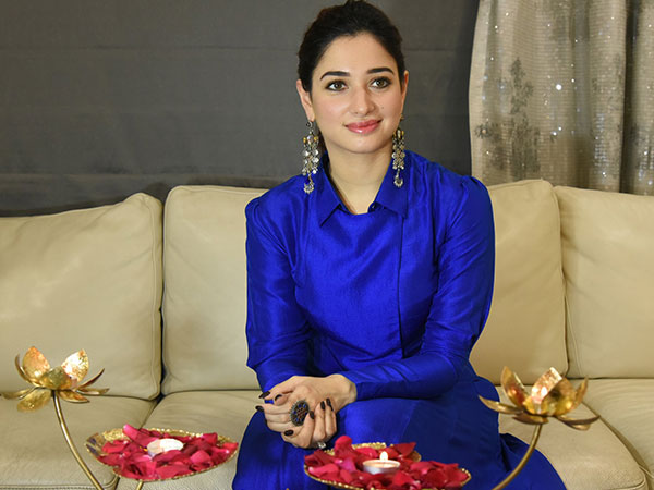 tamannaah bhatia diwali celebration tamannaah bhatia diwali celebration
