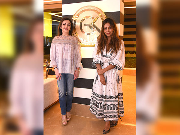 nita ambani at gauri khan store nita ambani at gauri khan store